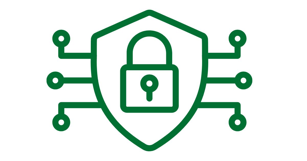 Icon Digitale Sicherheit