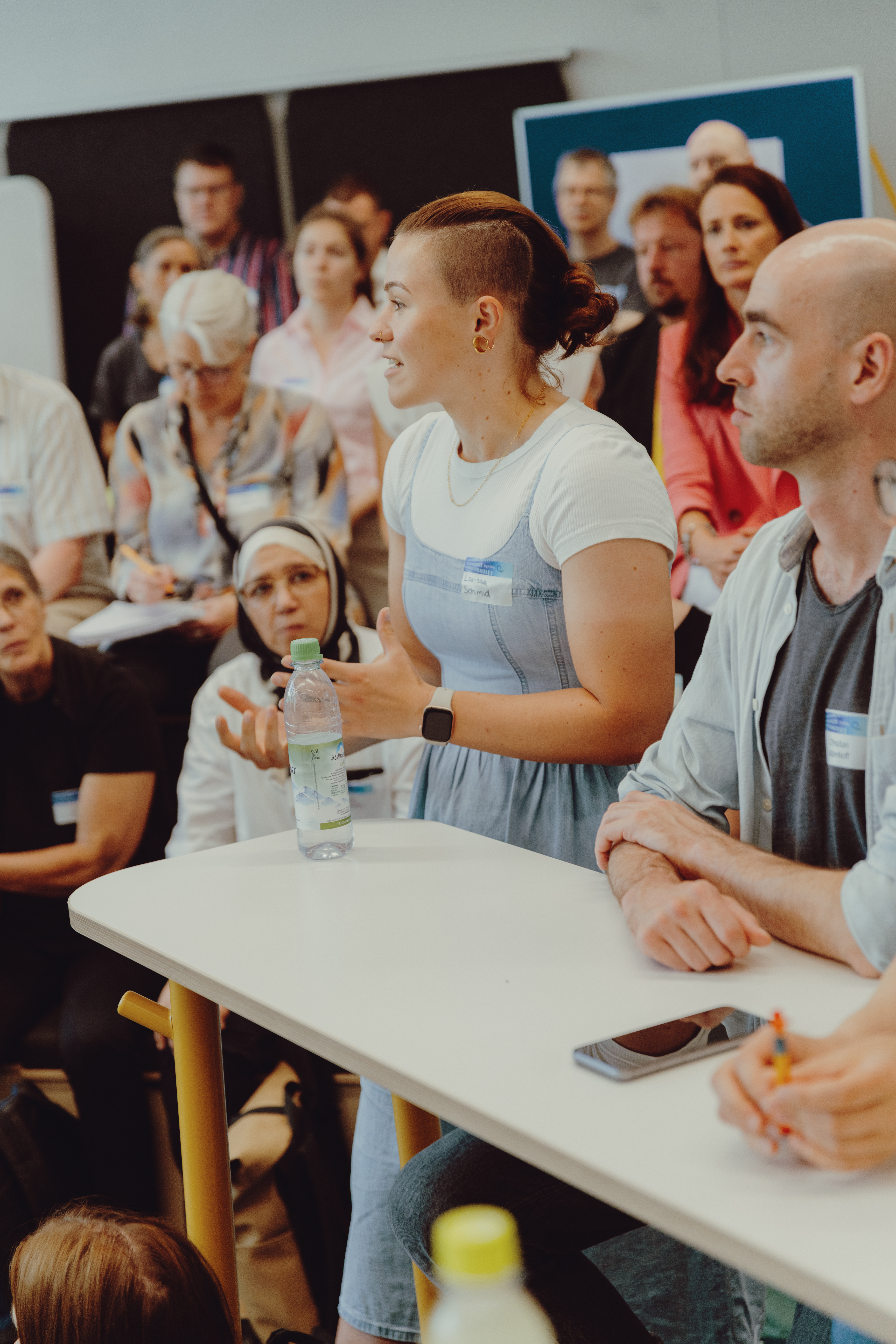  Foto von der Digitaltag-Aktion der Stadt München zum Thema „Open Source & Digitale Souveränität“