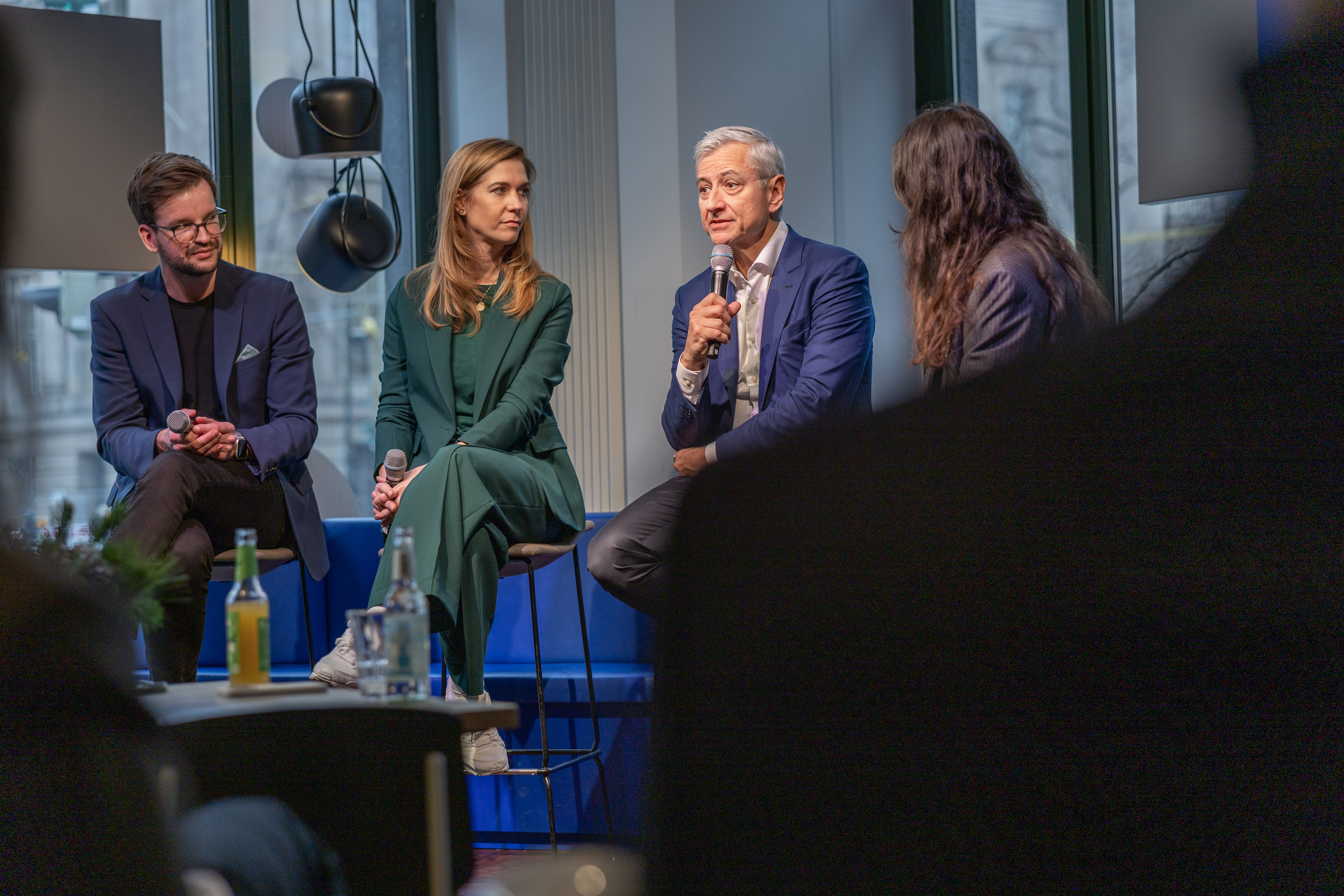 Foto der Paneldikussion der Veranstaltung AI for Good: Strategies and Insights for Social Impact